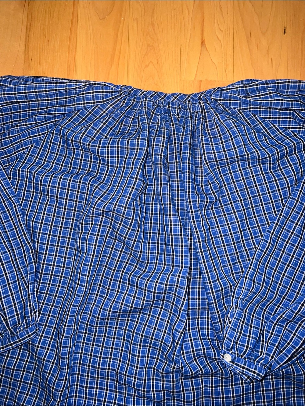 Doen Jonie Top in Cassis Check - Picture 9 of 10